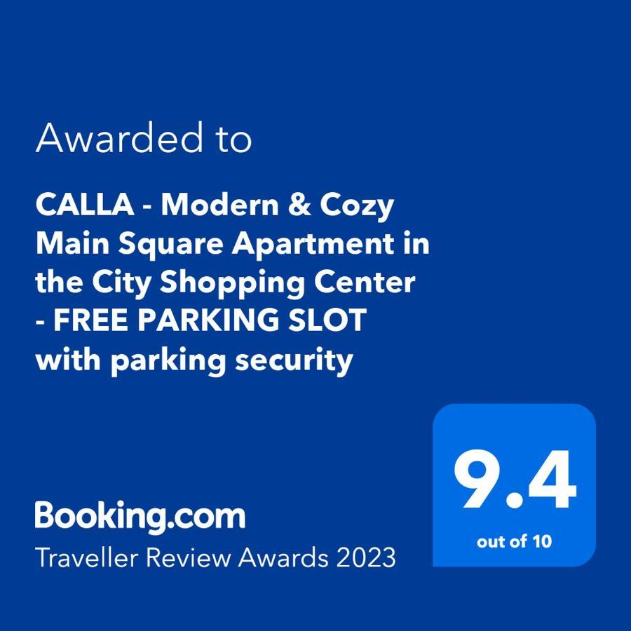 Calla 1 - Modern & Cozy Main Square Apartment In The City Shopping Center - Parking Slot With Parking Security Скоп'є Екстер'єр фото