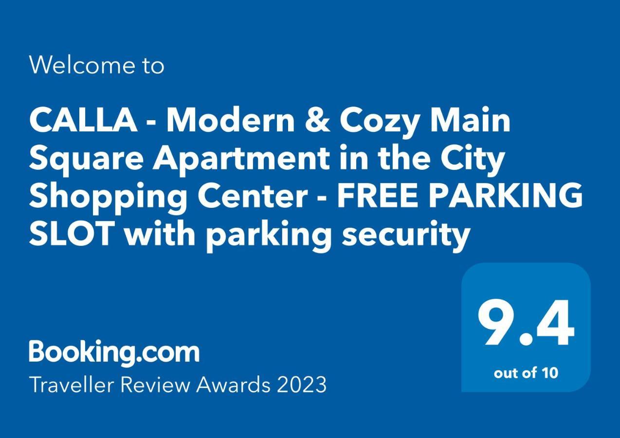 Calla 1 - Modern & Cozy Main Square Apartment In The City Shopping Center - Parking Slot With Parking Security Скоп'є Екстер'єр фото